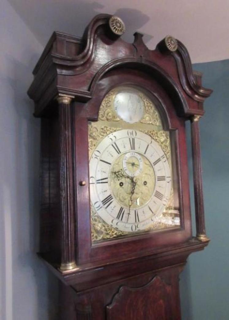 Impressive Mid Georgian 8 Day Rochdale Longcase Clock - Image 1