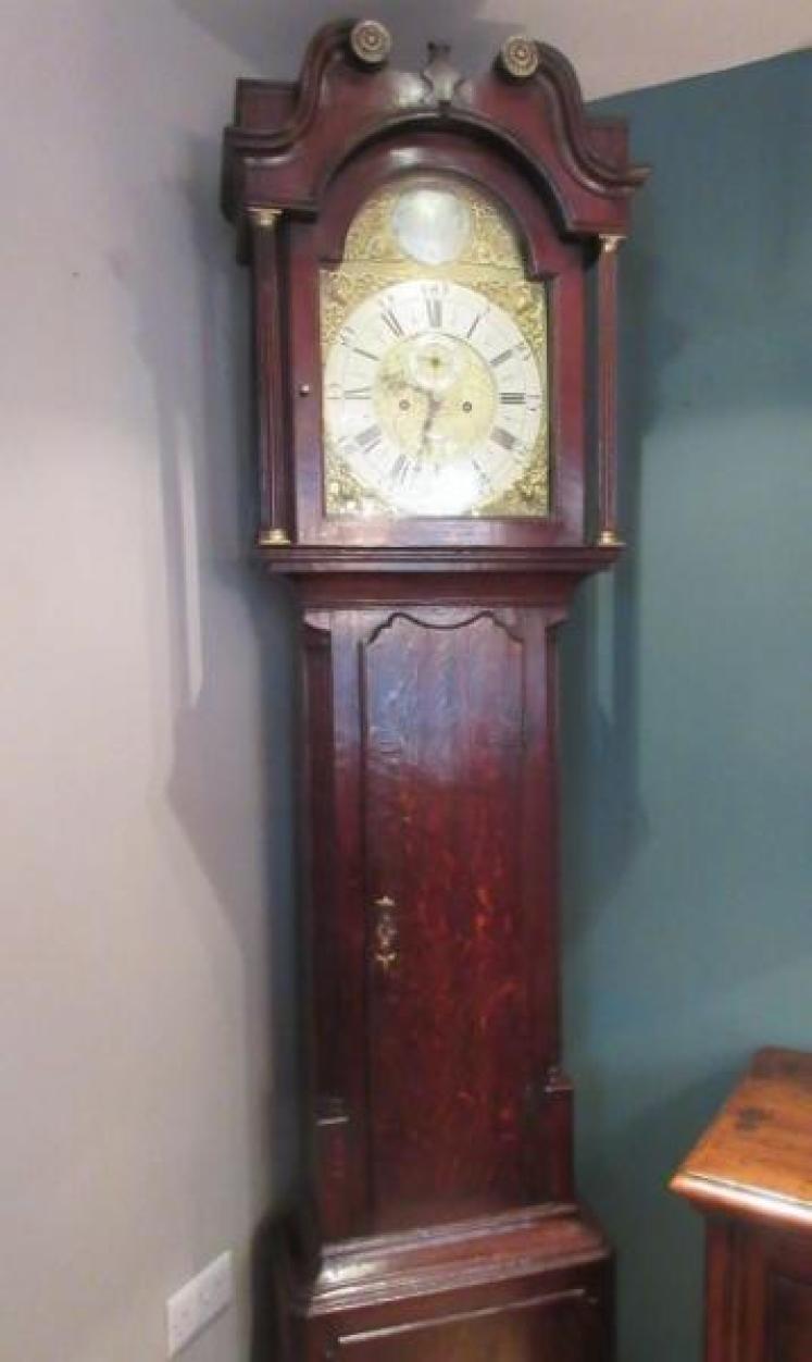 Impressive Mid Georgian 8 Day Rochdale Longcase Clock - Image 3