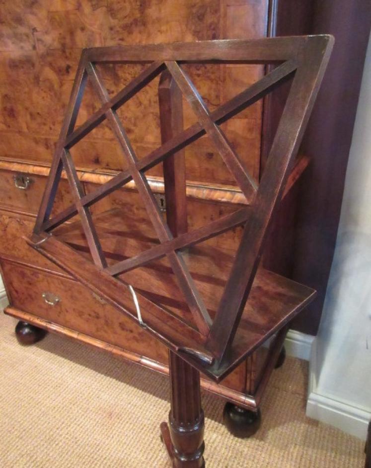 Regency Period Rise & Fall Music Stand.c.1830 - Image 3