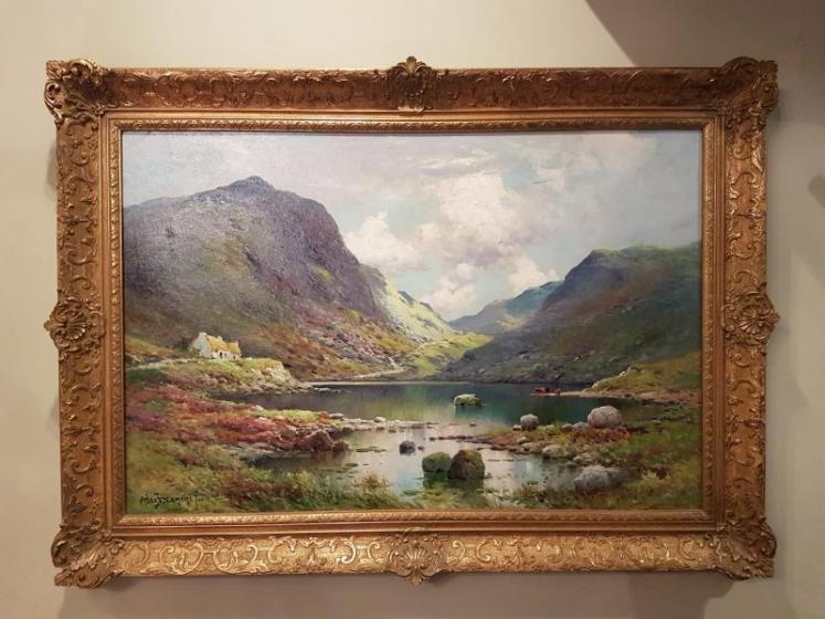 Superb Oil On Canvas By Alfred de Breanski 'In The Gap Of Dunloe' - Image 1