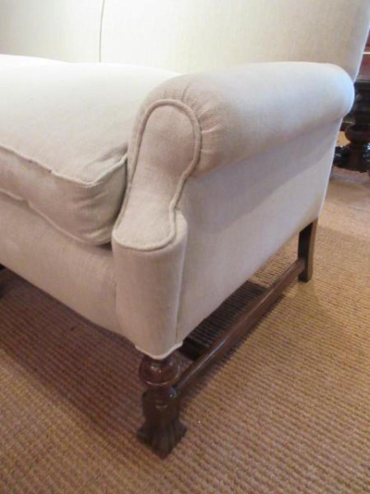 Late 19th Century Upholstered Two Seater Sofa - Image 3