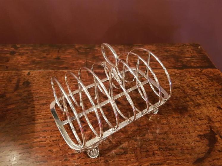 William IV Silver Toast Rack - Image 5