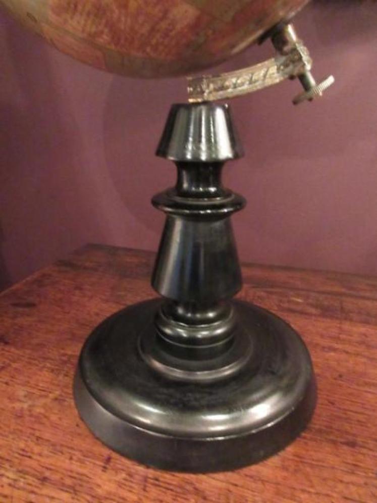 Late 19th Century 9" Plaster Terrestrial Globe - Image 4
