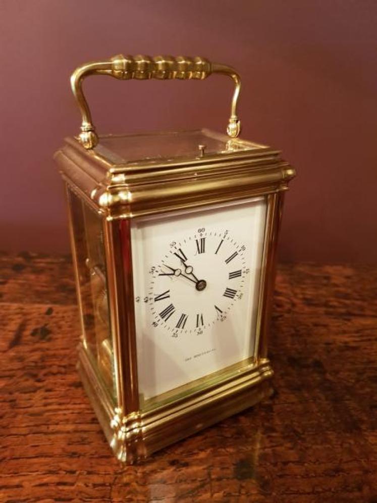 Victorian Gorge Case Repeating Carriage Clock - Image 1