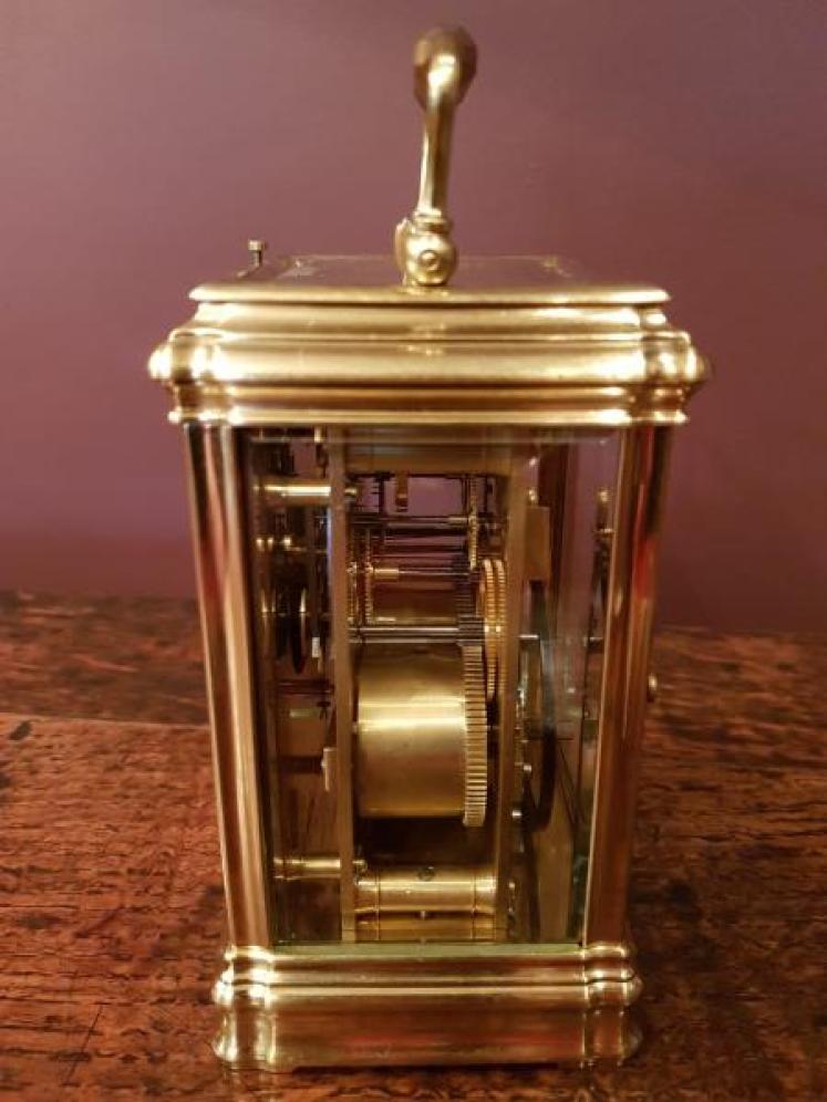 Victorian Gorge Case Repeating Carriage Clock - Image 4