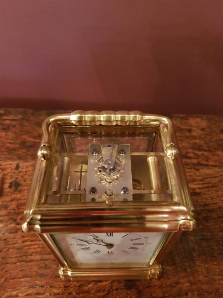 Victorian Gorge Case Repeating Carriage Clock - Image 5