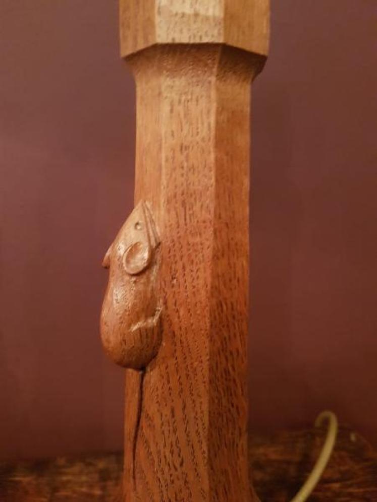 Pair of 1950's Mouseman Table Lamps - Image 2