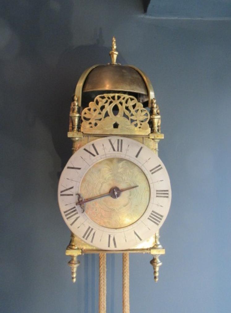 Early 18th Century Quaker Hook & Spike Lantern Clock - Image 1