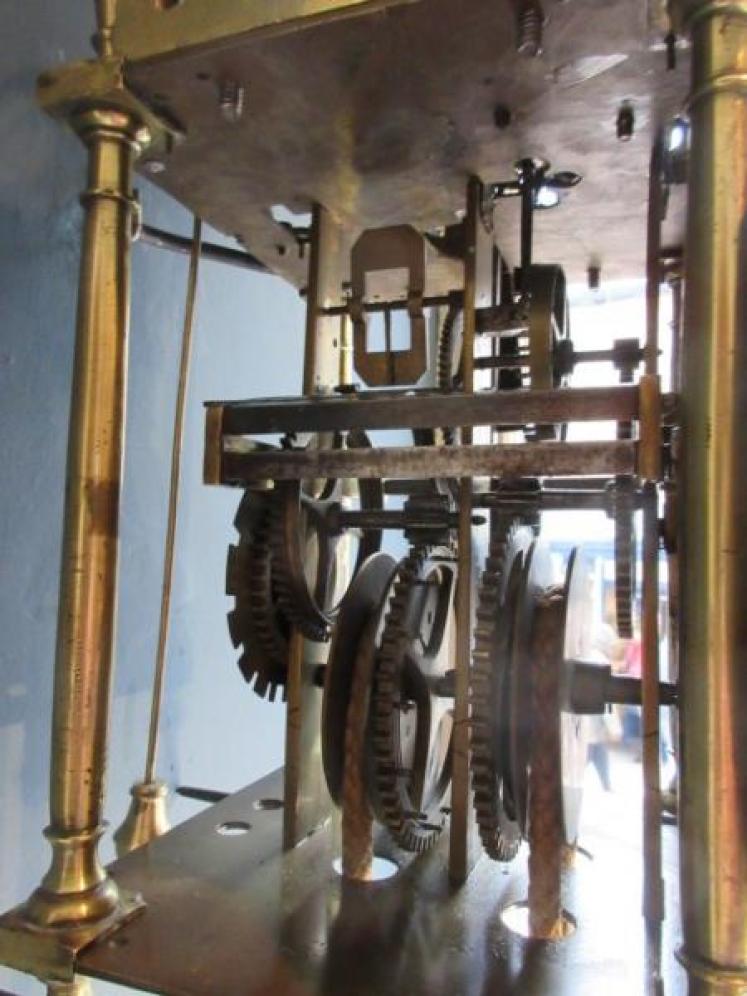 Early 18th Century Quaker Hook & Spike Lantern Clock - Image 4