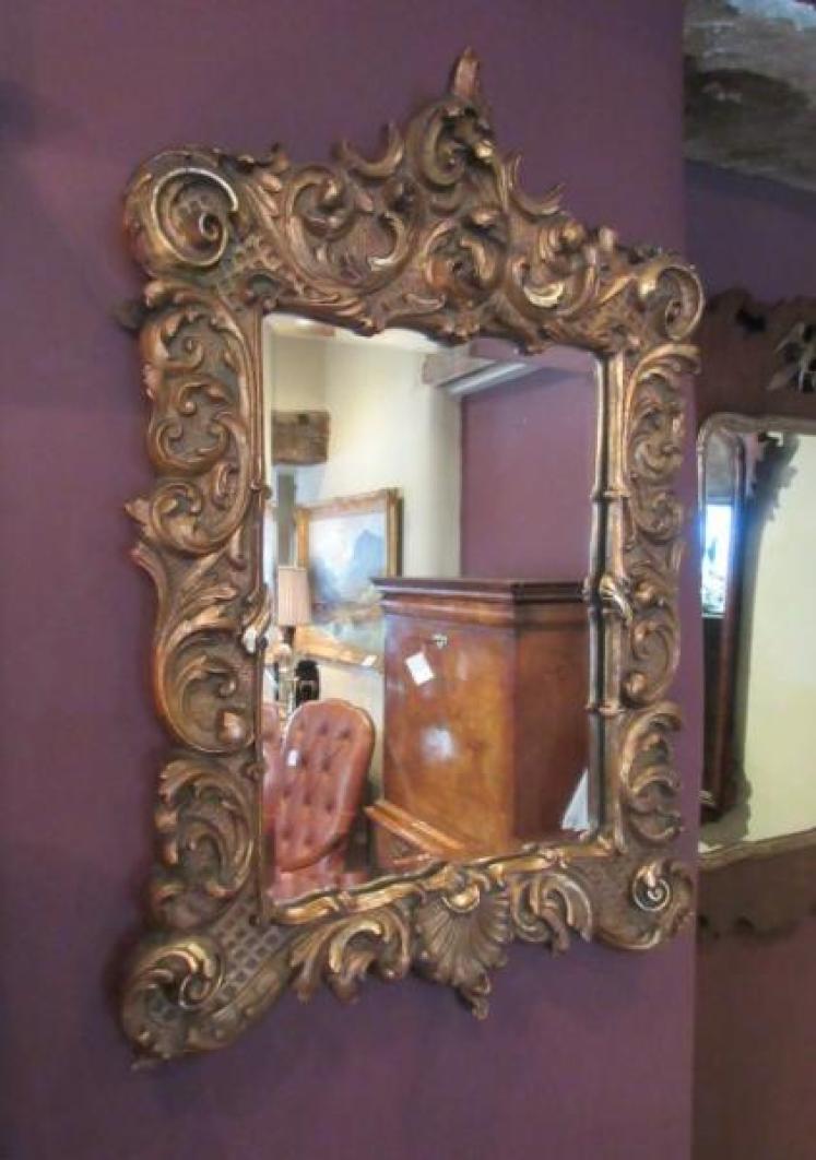 Top Quality Victorian Timber Gilt Mirror - Image 1