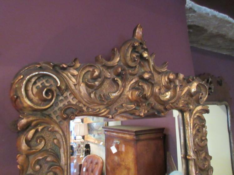 Top Quality Victorian Timber Gilt Mirror - Image 3