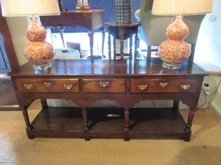 Superb George II Period Open Pot Board Dresser - Image 1