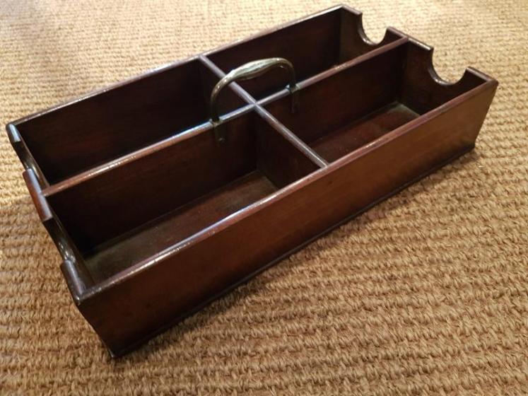 George III Country House Wine Bottle Holder - Image 1