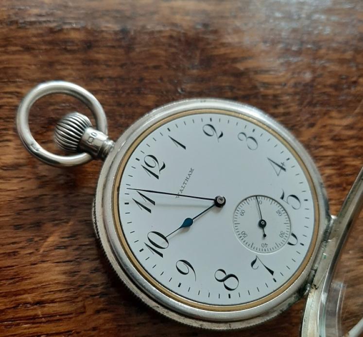 Edwardian Antique Waltham Silver Pocket watch - Image 2