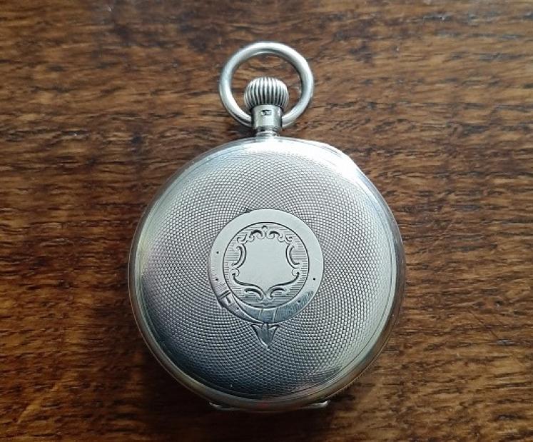 Edwardian Antique Waltham Silver Pocket watch - Image 4