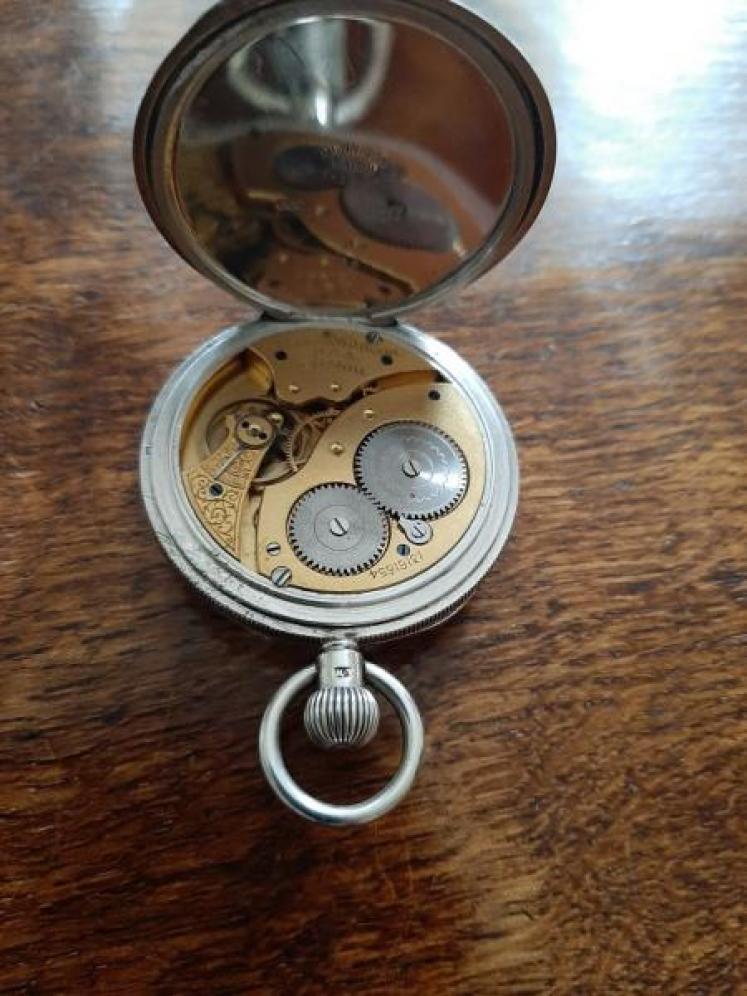 Edwardian Antique Waltham Silver Pocket watch - Image 5
