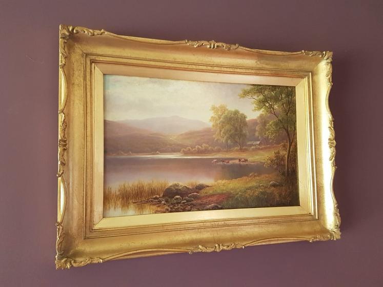 William Mellor Oil Painting of  Rydal Water - Image 5