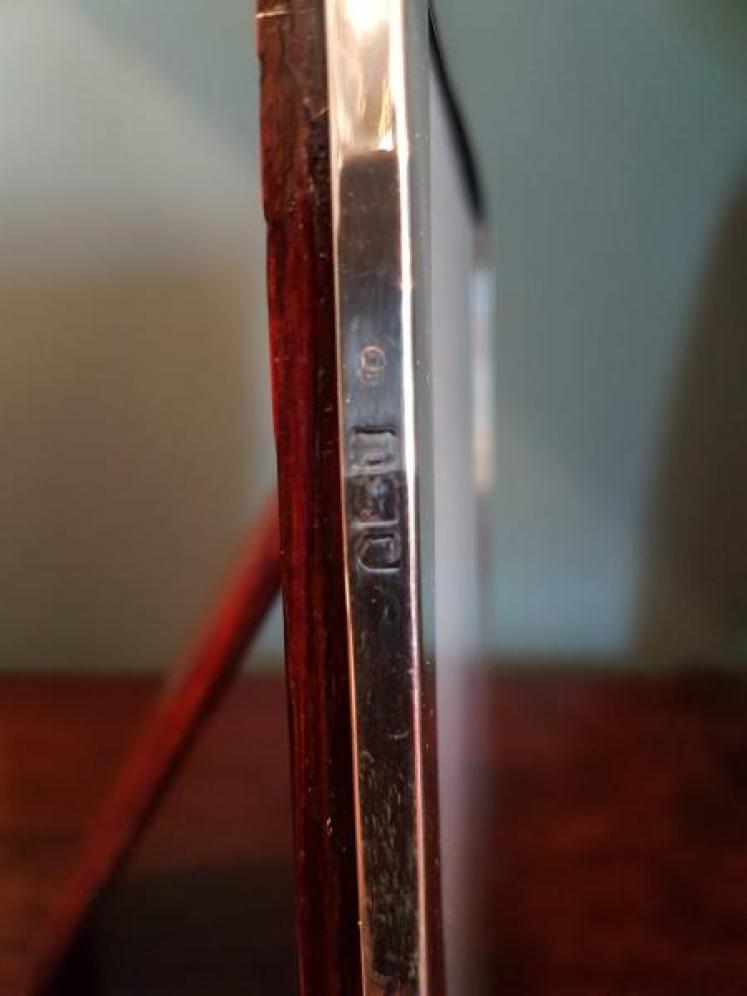 Large Edwardian Period Solid Silver Photo Frame - Image 3