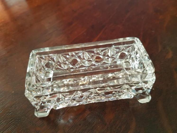 Art Nouveau Silver and Cut Crystal Table Box - Image 4