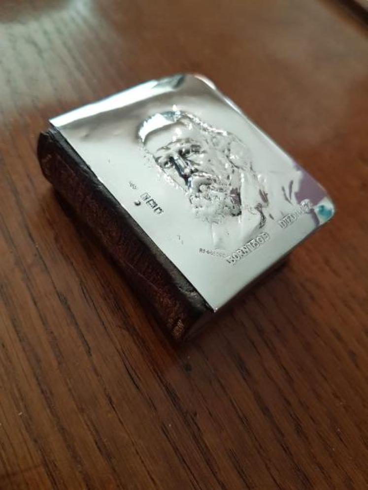 Edwardian Silver Miniature Book 'Poetical Works of Alfred Lord Tennyson' - Image 5