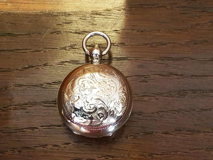 Engraved George V Silver Sovereign Case - Image 5