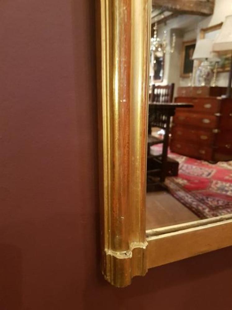 Superb Mid 19th Century Timber Gilt Large Mirror - Image 5