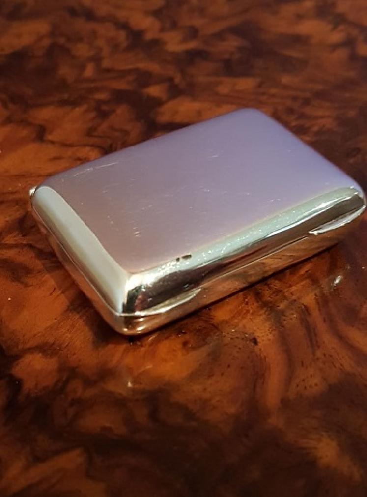 Edwardian Antique Silver Vesta Case - Image 1