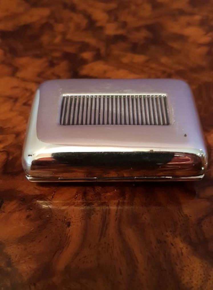 Edwardian Antique Silver Vesta Case - Image 2