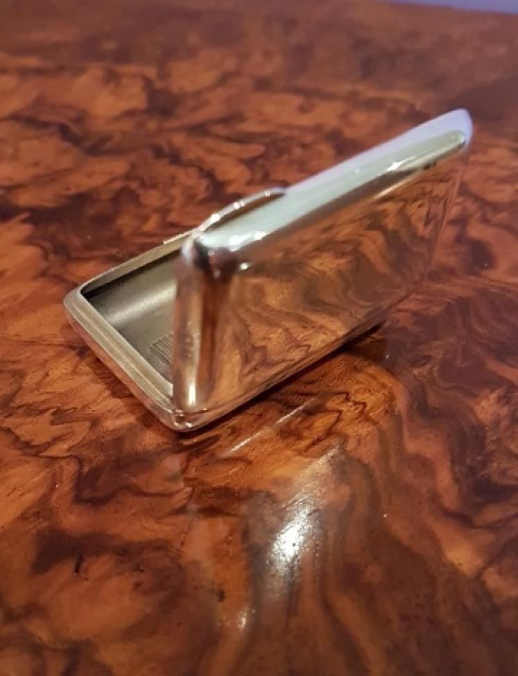 Edwardian Antique Silver Vesta Case - Image 3