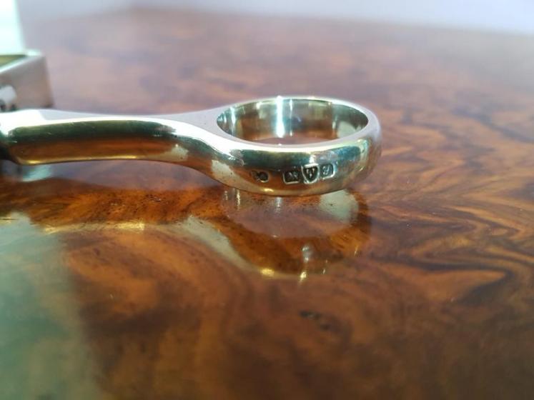 Rare Chester Solid Silver Magnifying Glass - Image 3