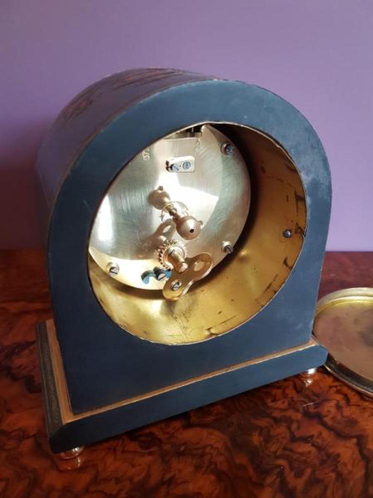 Hamilton and Inches Edinburgh Mantel Clock - Image 4