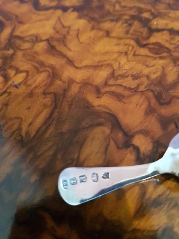 Georgian Silver Caddy Spoon - Image 3