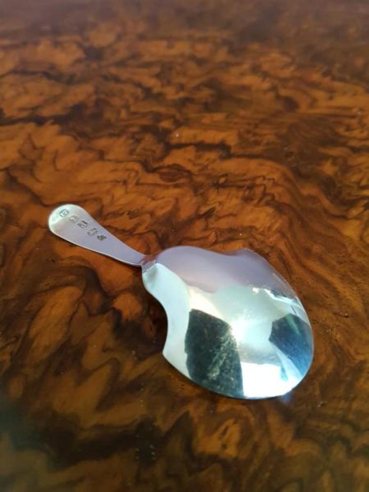 Georgian Silver Caddy Spoon - Image 4