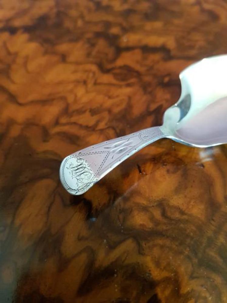 Georgian Silver Caddy Spoon - Image 5