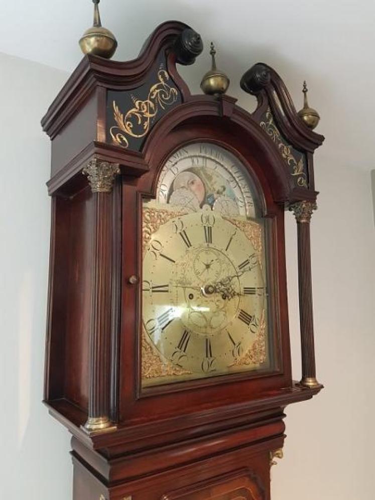 Outstanding George III Benjamin Peers Chester 8 Day Longcase Clock - Image 1
