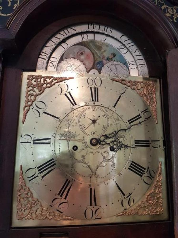 Outstanding George III Benjamin Peers Chester 8 Day Longcase Clock - Image 3