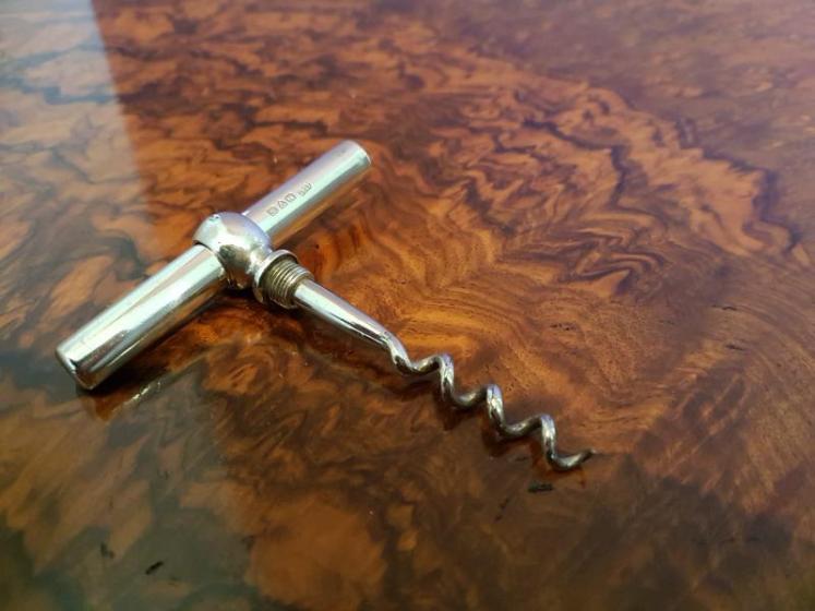 Chester Silver Portable Cork Screw - Image 5