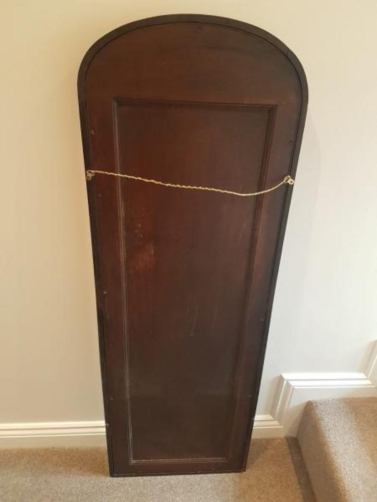 Victorian Mahogany Full Length Dressing Mirror - Image 2