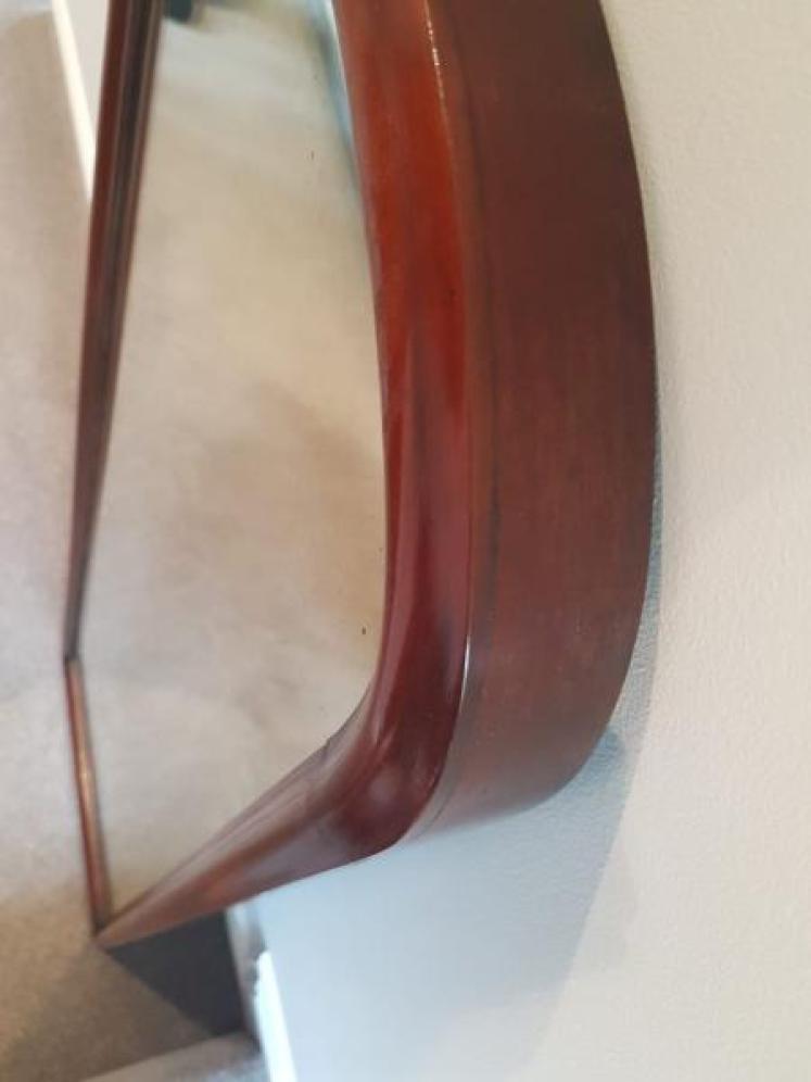 Victorian Mahogany Full Length Dressing Mirror - Image 4