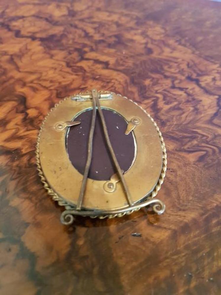 Superb 19th Century Micro Mosaic Miniature Photo Frame - Image 3