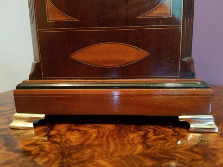 Outstanding Quality Edwardian Cushion Top Mantel Clock - Image 4