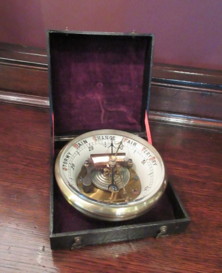 Top Quality Victorian Marine Barometer in Original Case - Image 1