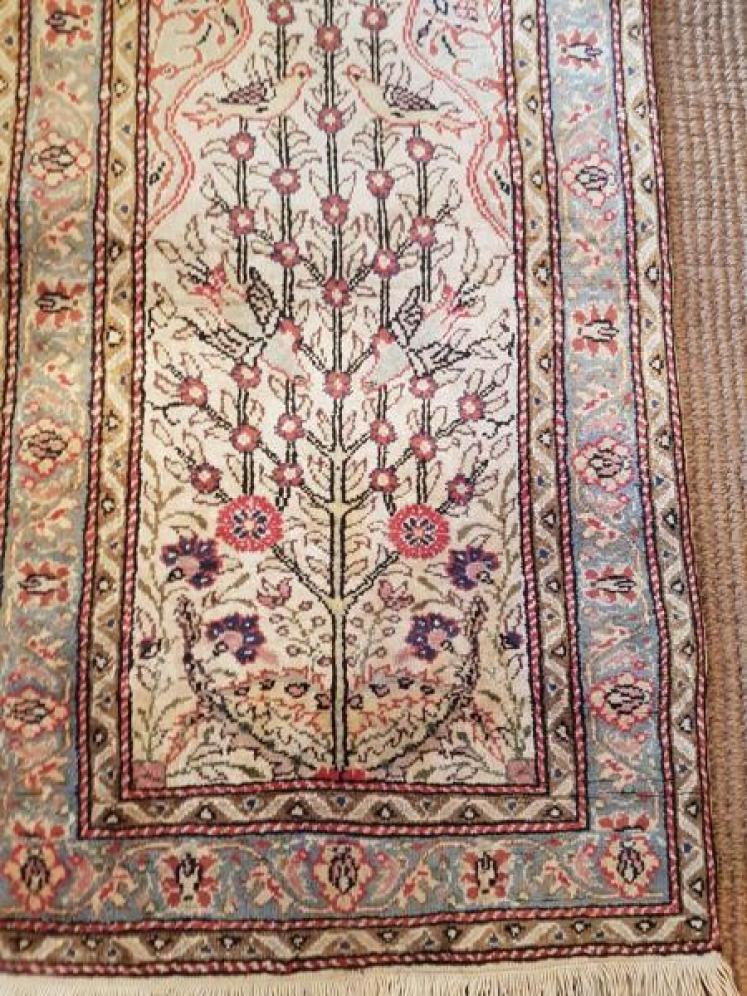 Antique Turkish Wool Rug - Image 2