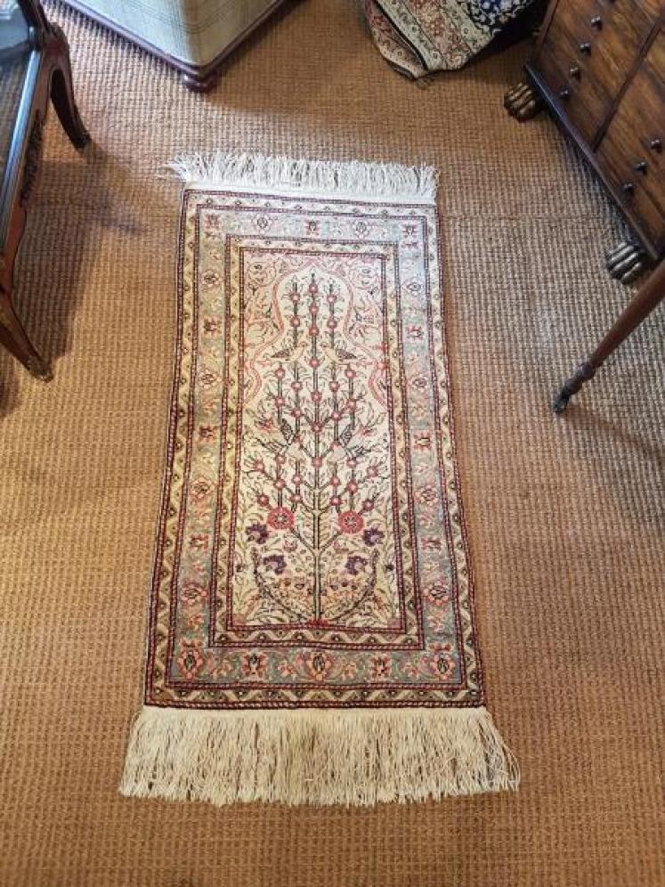 Antique Turkish Wool Rug - Image 5