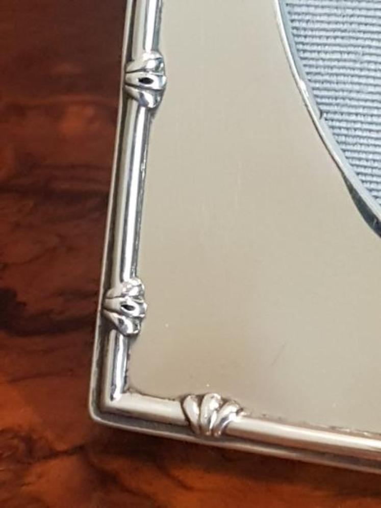 Fine Quality Antique Edwardian Silver Photo Frame - Image 3