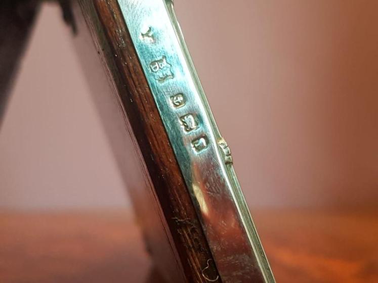 Fine Quality Antique Edwardian Silver Photo Frame - Image 4