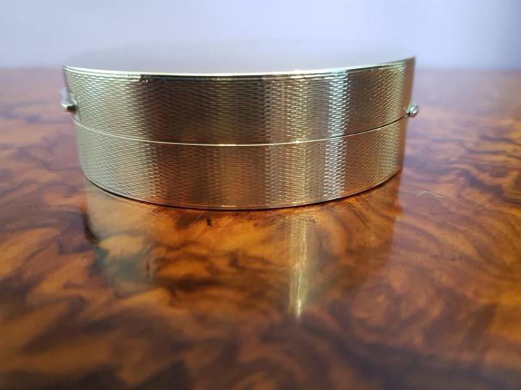 Superb Antiques Aspreys Solid Silver Desk Top Barometer Paperweight  - Image 5