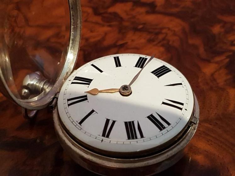 Regency Period Cased Silver Verge Pocket Watch - Image 2