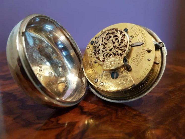 Regency Period Cased Silver Verge Pocket Watch - Image 4