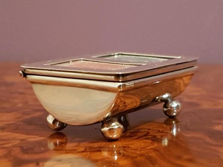 Silver Stamp Box - Image 3